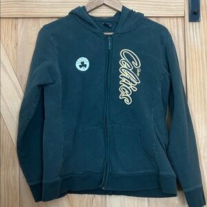 Boston Celtics NBA Logo Dark Green Hoodie Jacket by Gear